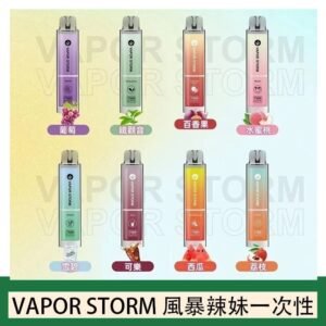 VAPOR STORM風暴辣妹一次性主機充電7500口（5%）